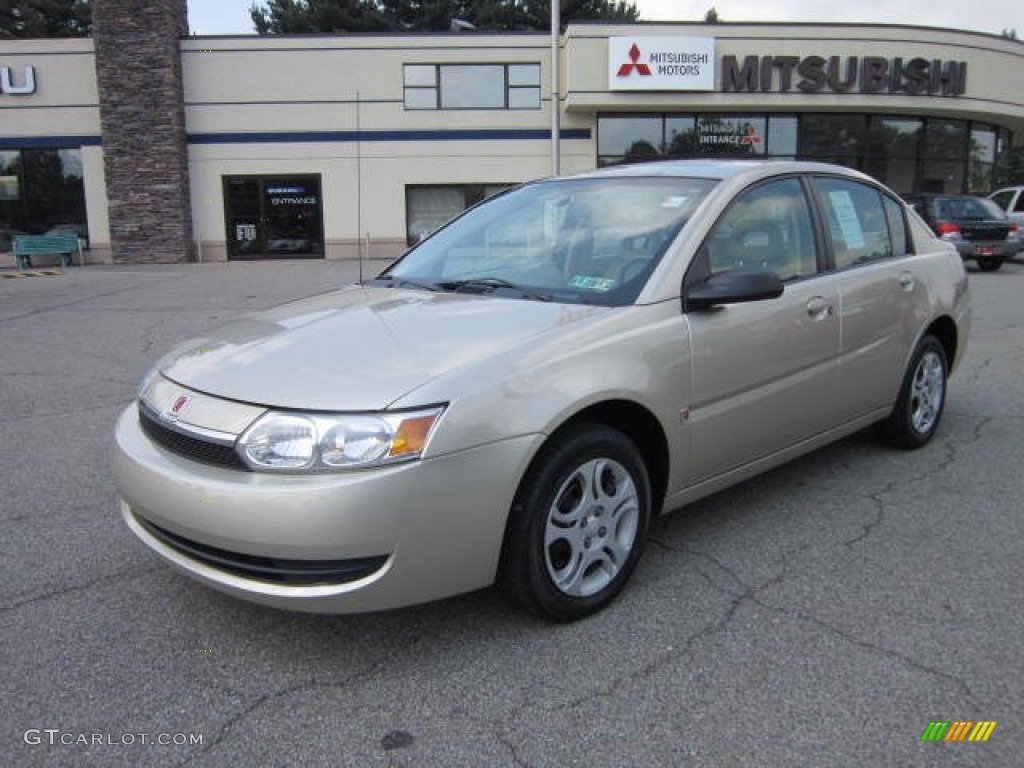 2004 ION 2 Sedan - Golden Wheat / Tan photo #1