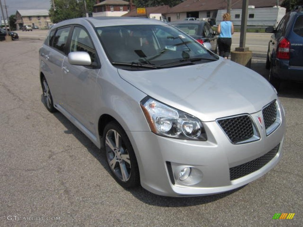 Liquid Platinum Metallic 2009 Pontiac Vibe GT Exterior Photo #53973428