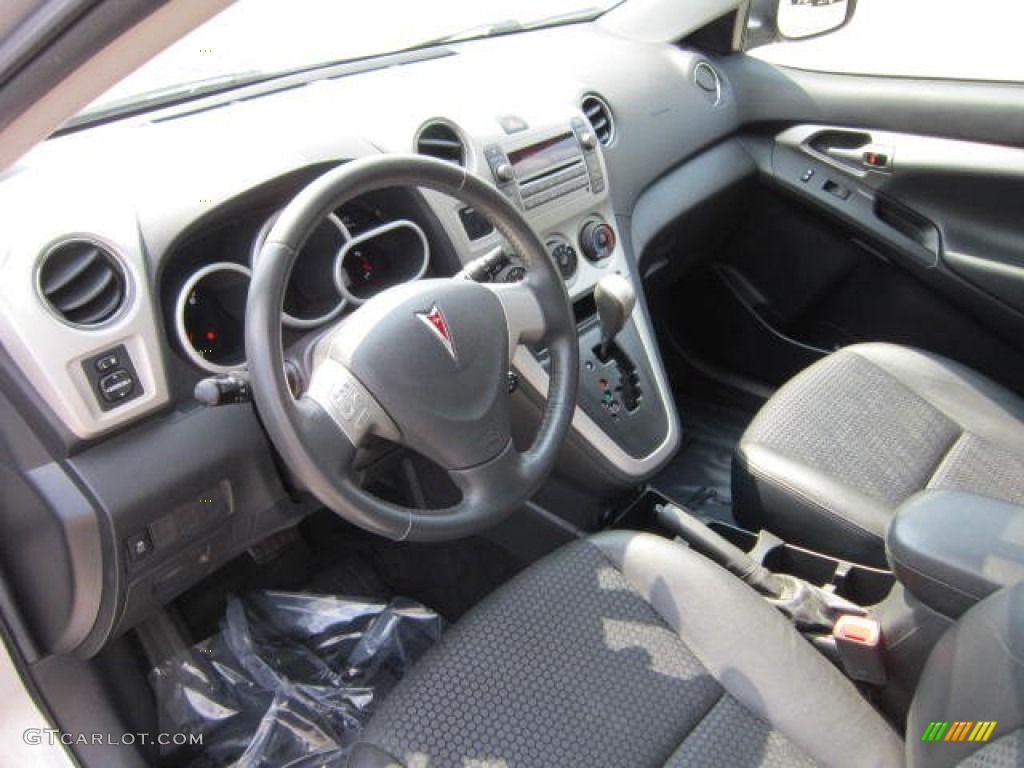 2009 Pontiac Vibe GT Ebony Dashboard Photo #53973460