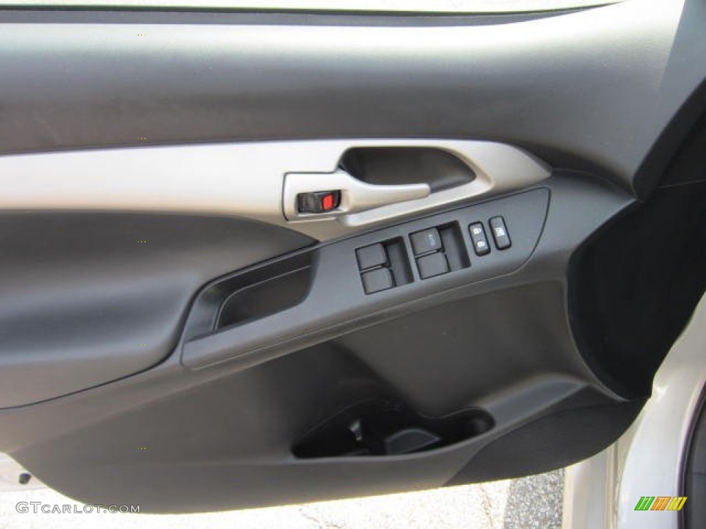 2009 Pontiac Vibe GT Ebony Door Panel Photo #53973470