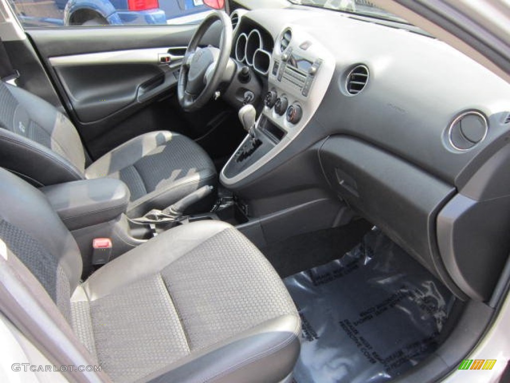 Ebony Interior 2009 Pontiac Vibe GT Photo #53973522