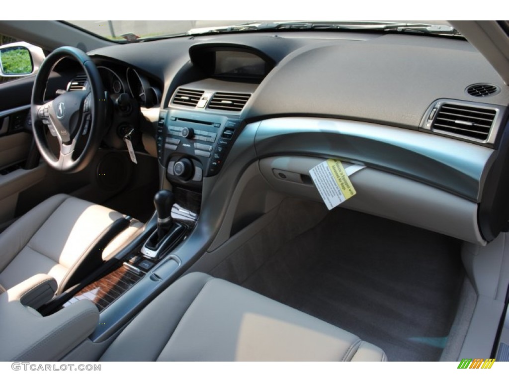 2011 Acura TL 3.5 Taupe Gray Dashboard Photo #53973570