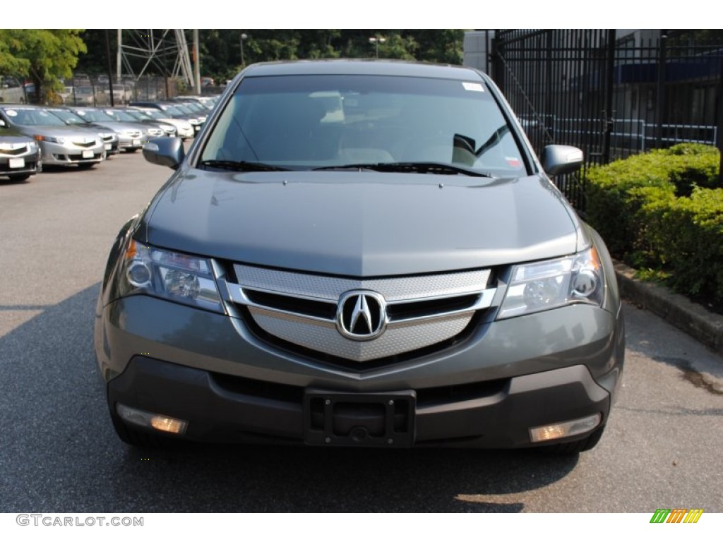 2009 MDX Technology - Sterling Gray Metallic / Ebony photo #2