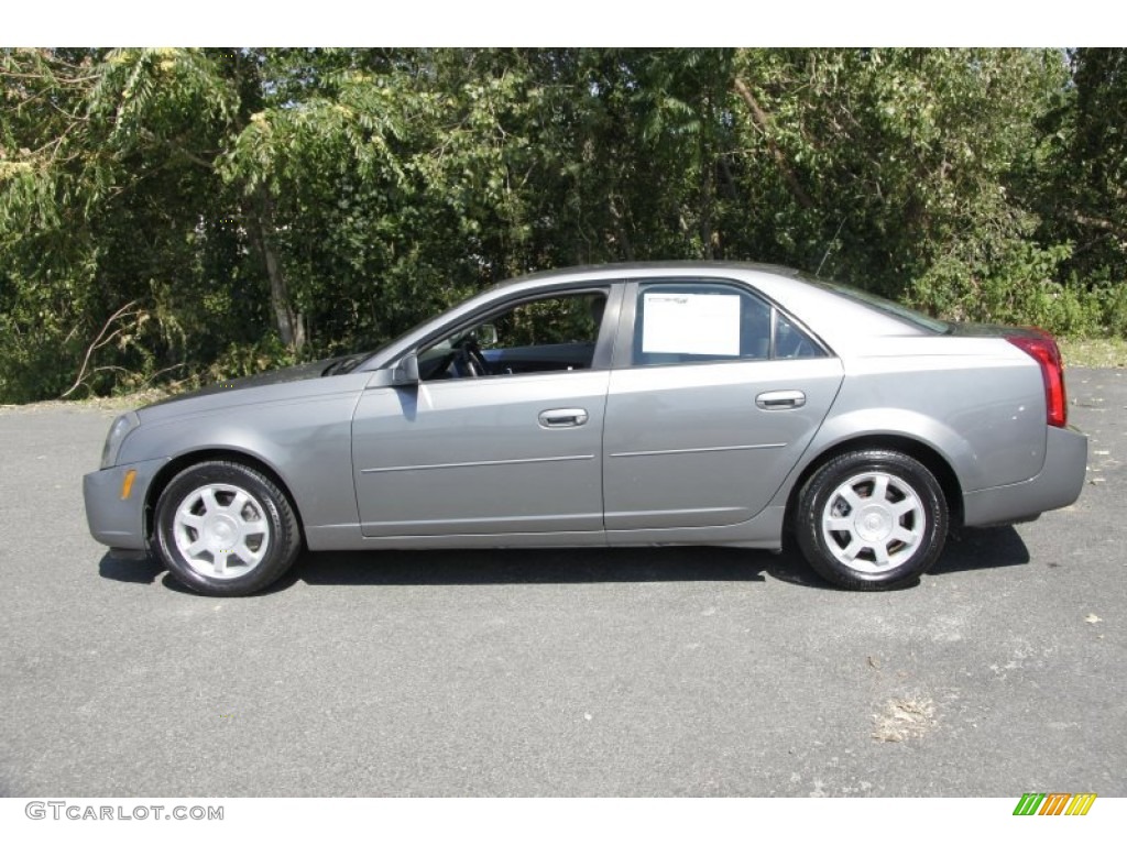 Silver Smoke 2004 Cadillac CTS Sedan Exterior Photo #53973774