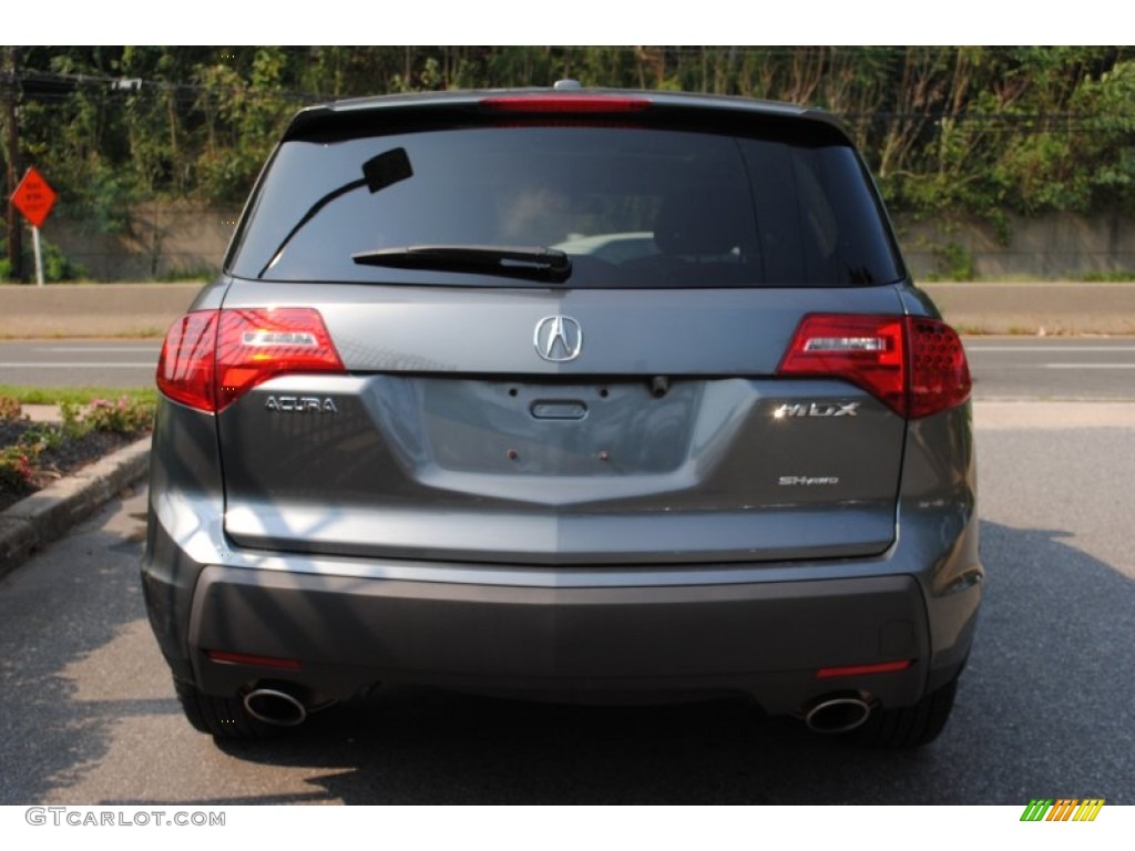 2009 MDX Technology - Sterling Gray Metallic / Ebony photo #4