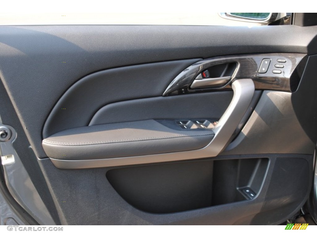 2009 MDX Technology - Sterling Gray Metallic / Ebony photo #7