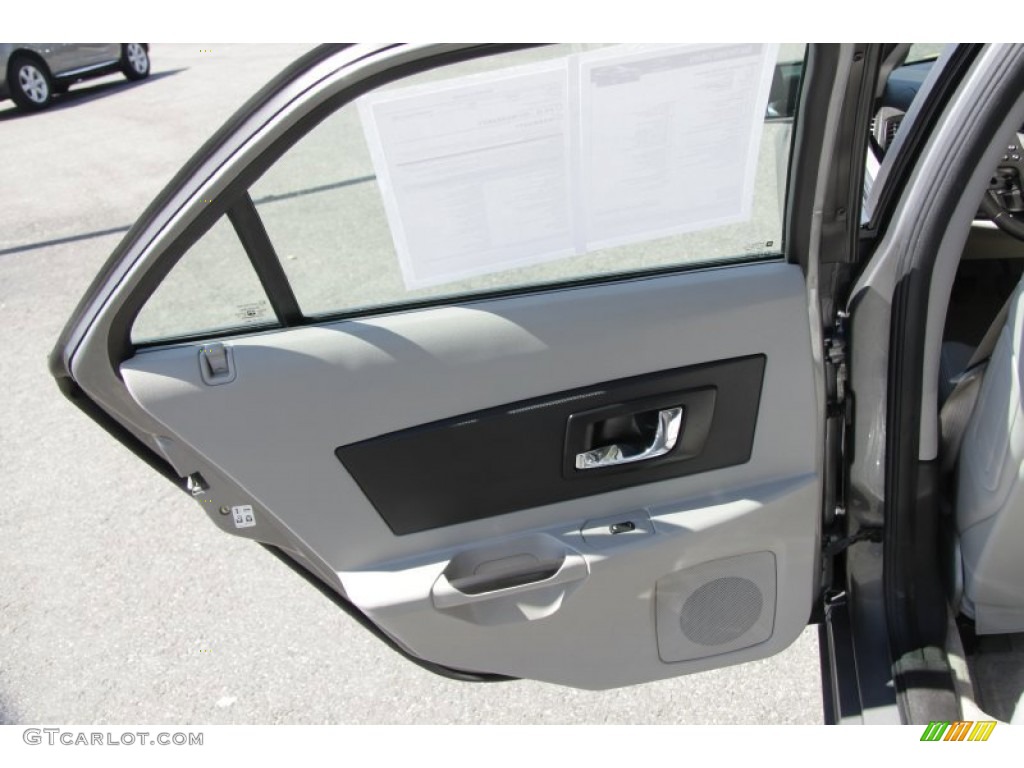 2004 Cadillac CTS Sedan Light Gray/Ebony Door Panel Photo #53973816