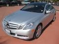 Iridium Silver Metallic 2010 Mercedes-Benz E 350 Coupe Exterior