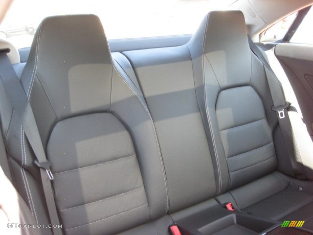 Black Interior 2010 Mercedes-Benz E 350 Coupe Photo #53974020
