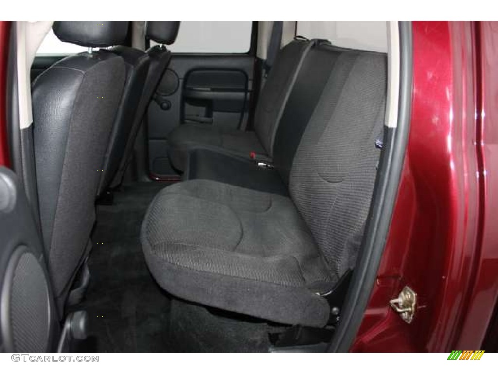 2003 Ram 1500 ST Quad Cab 4x4 - Dark Garnet Red Pearl / Dark Slate Gray photo #14