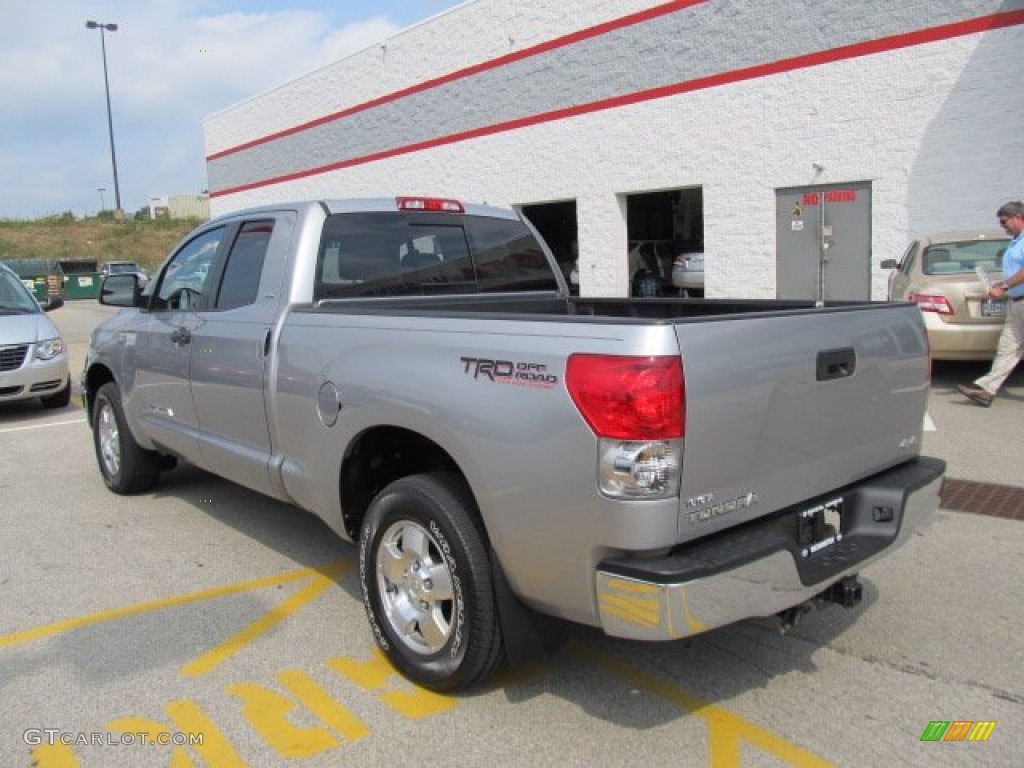 2008 Tundra SR5 TRD Double Cab 4x4 - Silver Sky Metallic / Graphite Gray photo #4