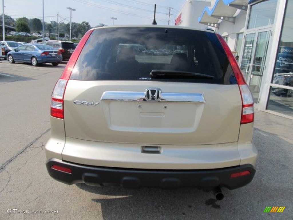 2009 CR-V EX 4WD - Borrego Beige Metallic / Ivory photo #7