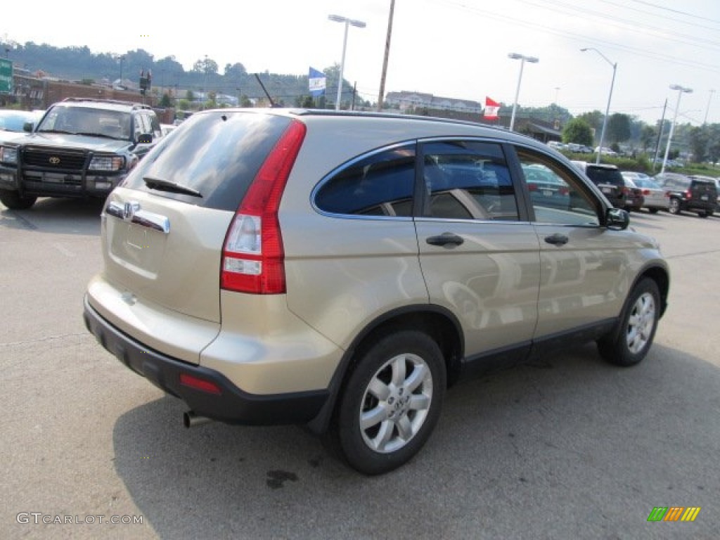2009 CR-V EX 4WD - Borrego Beige Metallic / Ivory photo #8
