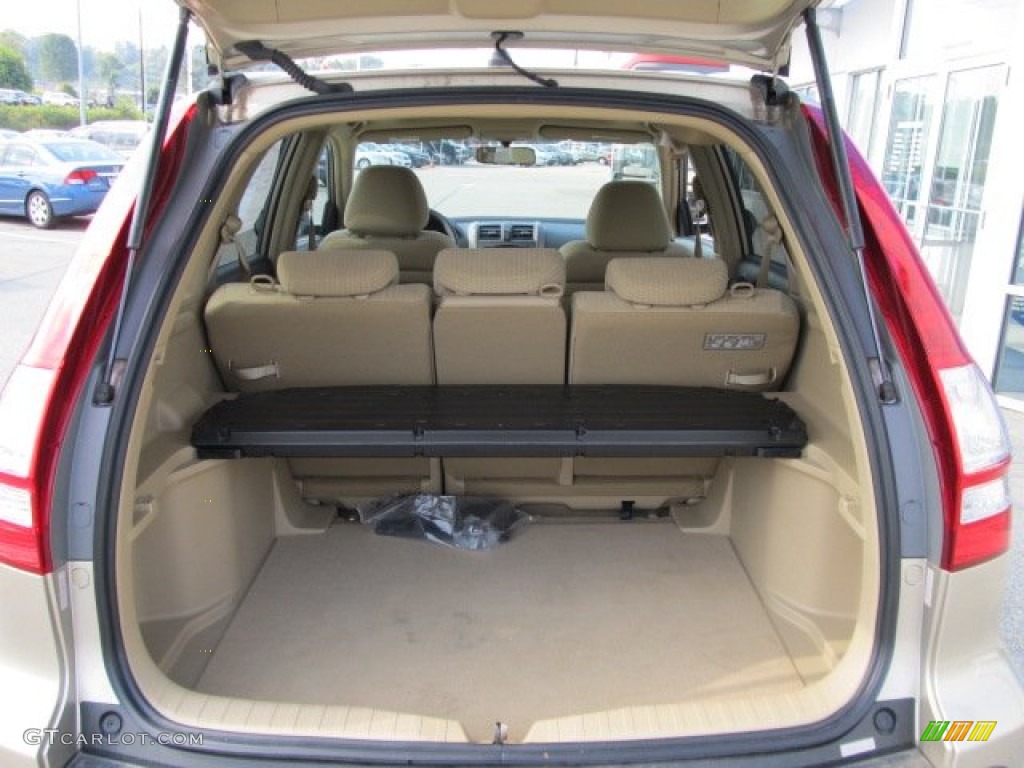 2009 CR-V EX 4WD - Borrego Beige Metallic / Ivory photo #14