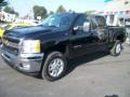 2011 Black Chevrolet Silverado 3500HD LTZ Crew Cab 4x4  photo #2