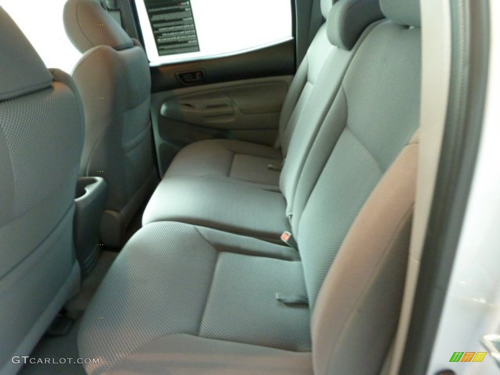 Graphite Gray Interior 2011 Toyota Tacoma V6 TRD Sport Double Cab 4x4 Photo #53976948