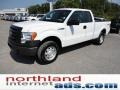 2011 Oxford White Ford F150 XLT SuperCab 4x4  photo #4