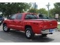 2005 Flame Red Dodge Dakota SLT Quad Cab 4x4  photo #4