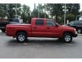 2005 Flame Red Dodge Dakota SLT Quad Cab 4x4  photo #8