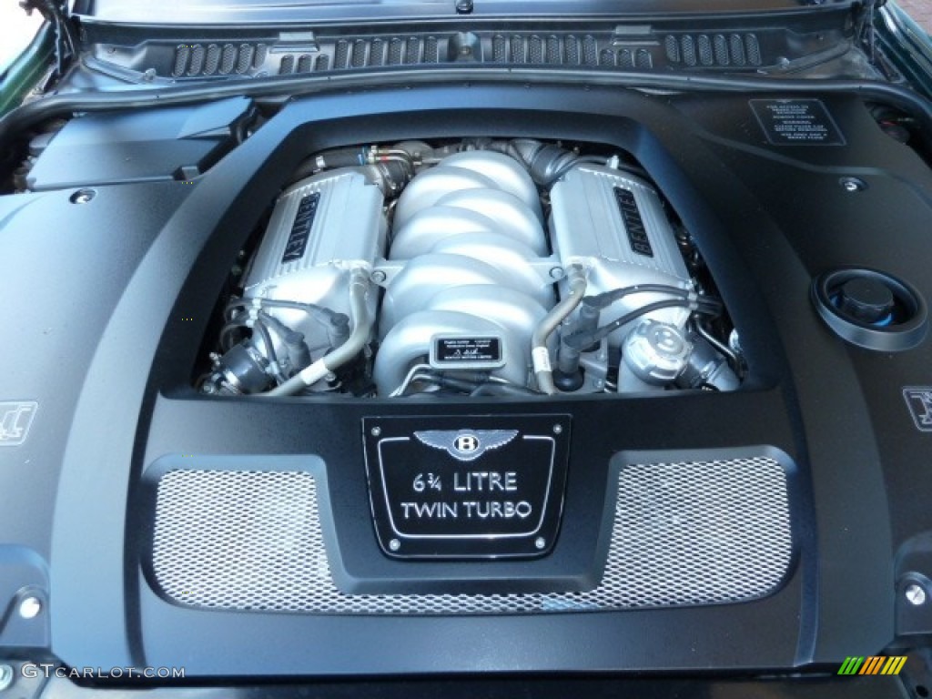 2008 Bentley Azure Standard Azure Model 6.75 Liter Twin-Turbocharged V8 Engine Photo #53979496