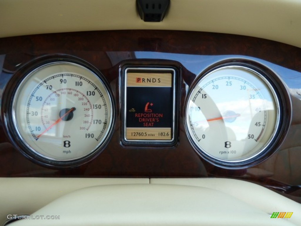 2008 Bentley Azure Standard Azure Model Gauges Photo #53979556