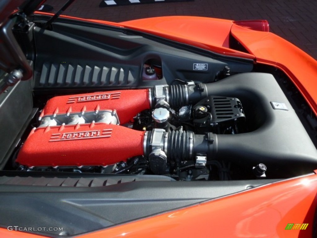 2011 Ferrari 458 Italia 4.5 Liter GDI DOHC 32-Valve VVT V8 Engine Photo #53979706