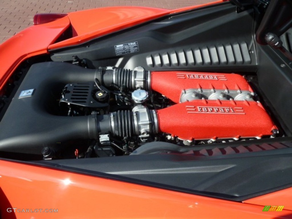 2011 Ferrari 458 Italia 4.5 Liter GDI DOHC 32-Valve VVT V8 Engine Photo #53979715