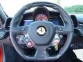 2011 Ferrari 458 Black/Red Interior Steering Wheel Photo