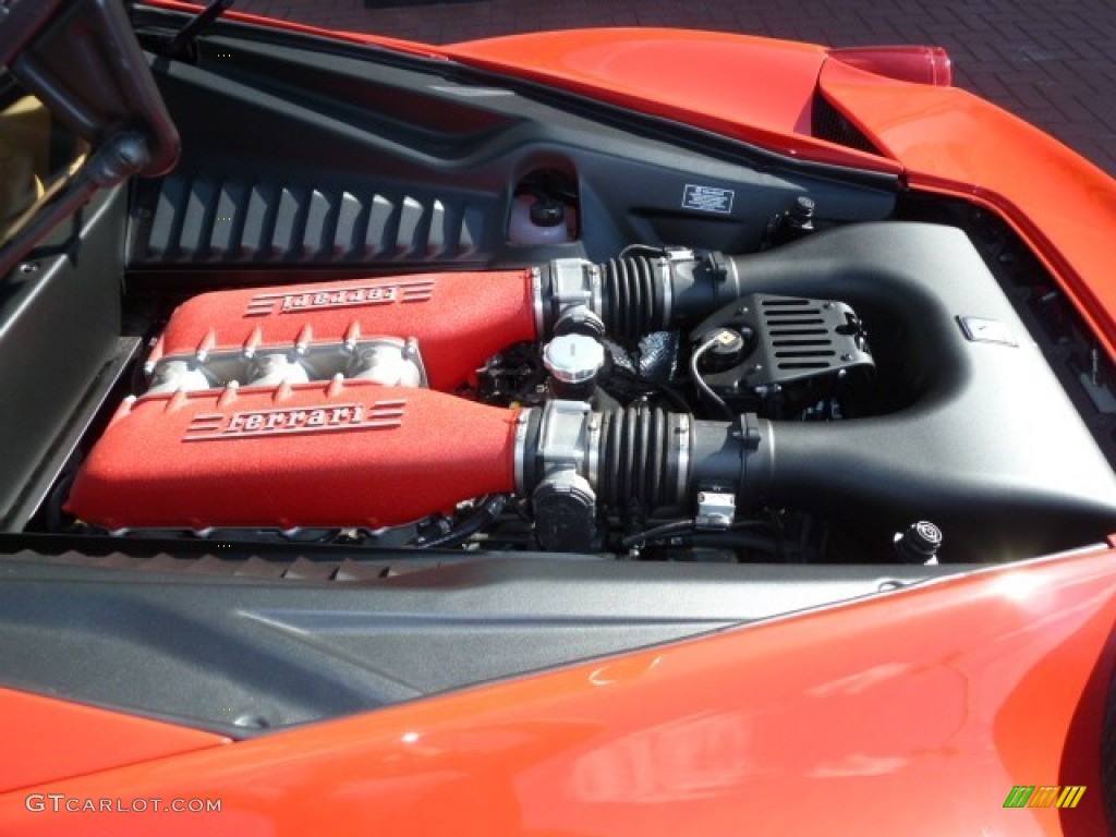 2011 Ferrari 458 Italia 4.5 Liter GDI DOHC 32-Valve VVT V8 Engine Photo #53979868