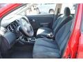Charcoal 2009 Nissan Versa 1.8 S Hatchback Interior Color