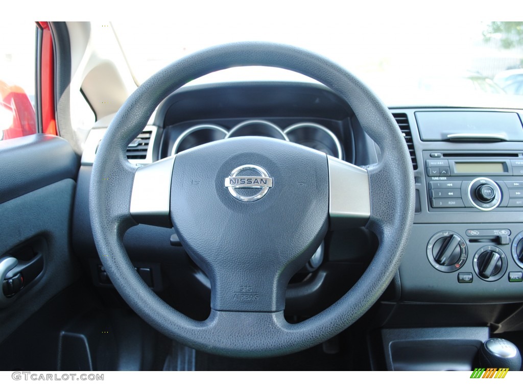 2009 Nissan Versa 1.8 S Hatchback Steering Wheel Photos