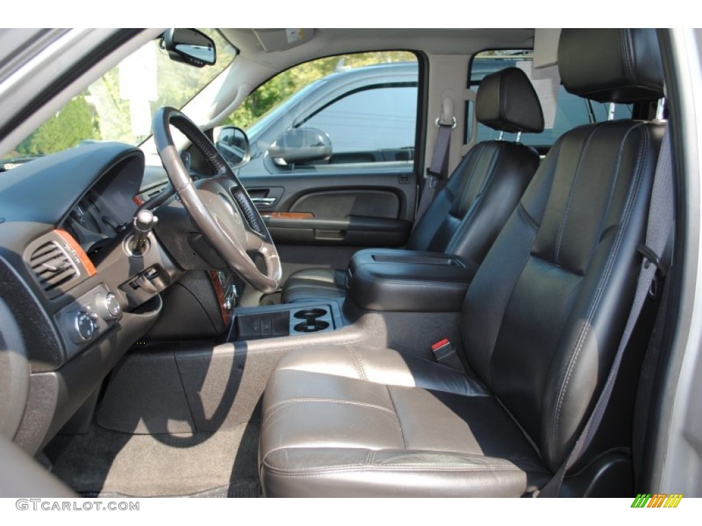 Ebony Interior 2007 Chevrolet Suburban 1500 LT 4x4 Photo #53983943