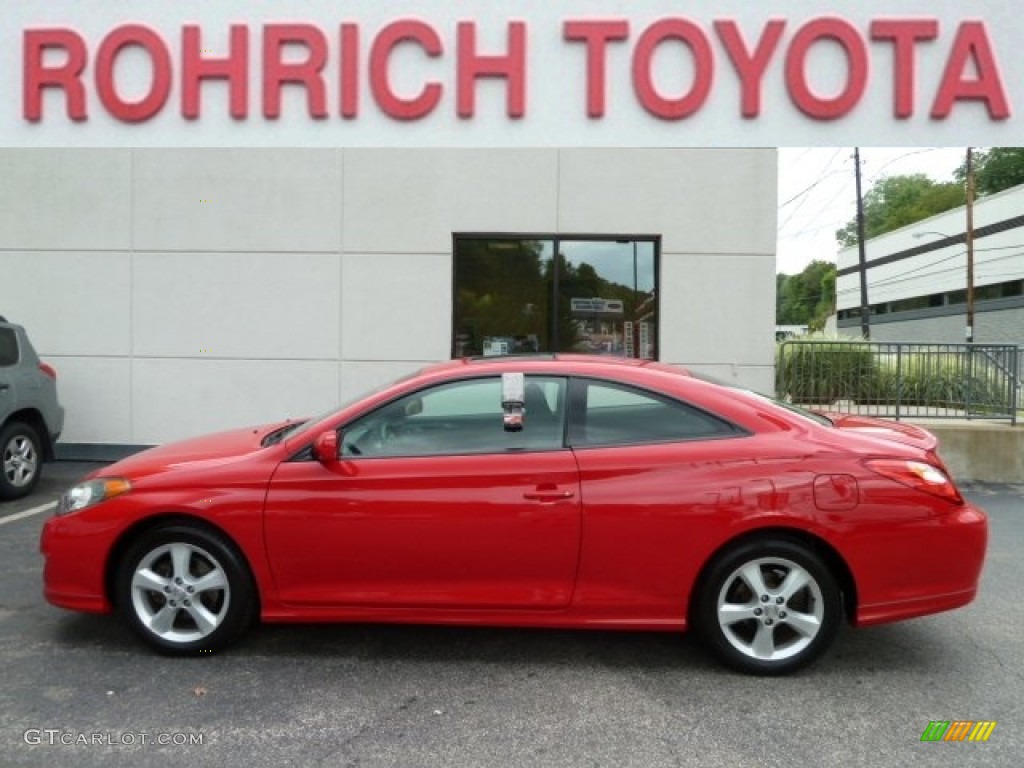 Absolutely Red Toyota Solara