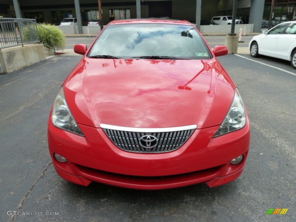 Absolutely Red 2005 Toyota Solara SE Coupe Exterior Photo #53984349