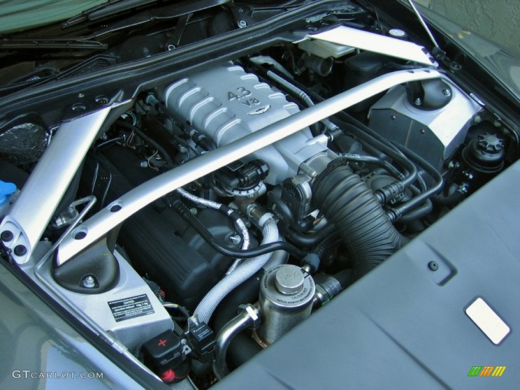 2007 Aston Martin V8 Vantage Coupe 4.3 Liter DOHC 32V VVT V8 Engine Photo #53984523
