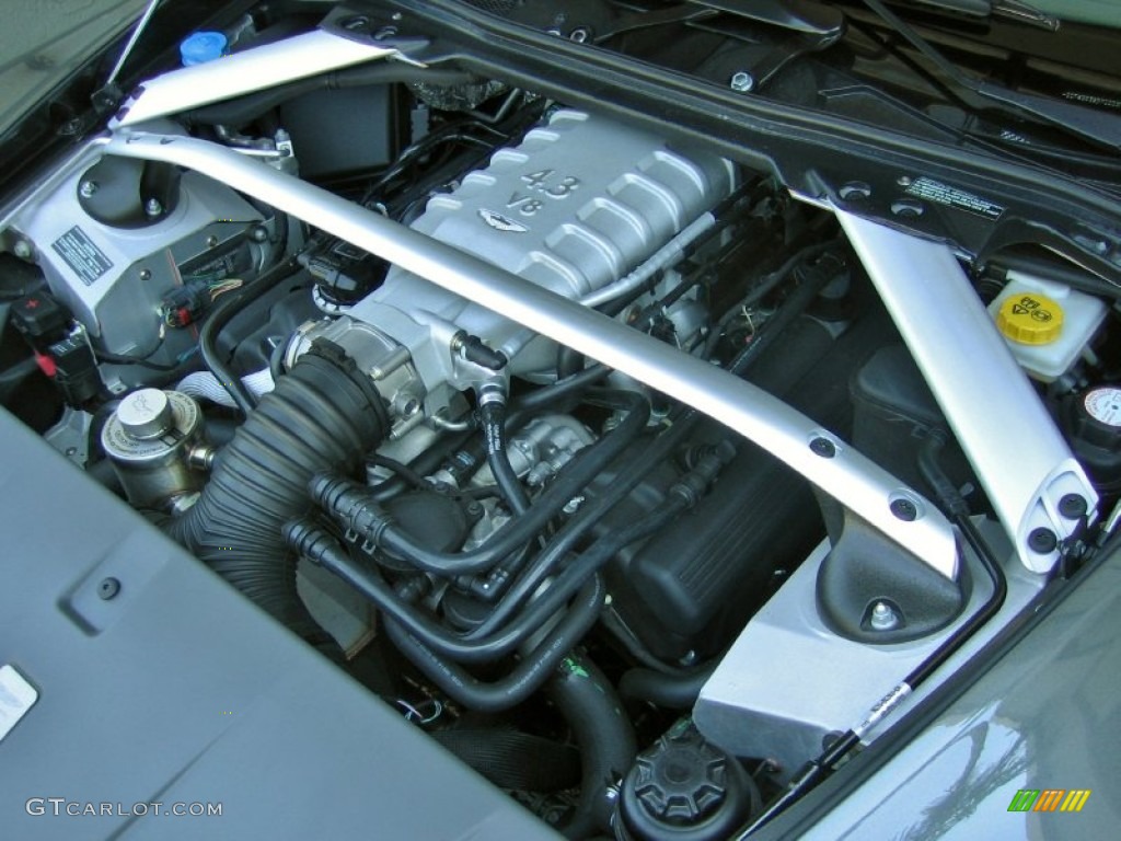 2007 Aston Martin V8 Vantage Coupe 4.3 Liter DOHC 32V VVT V8 Engine Photo #53984536