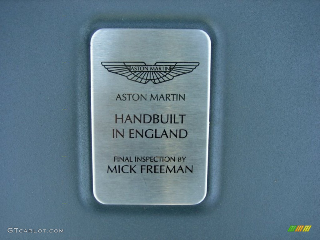 2007 Aston Martin V8 Vantage Coupe Marks and Logos Photo #53984552