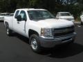 Summit White - Silverado 2500HD Extended Cab 4x4 Photo No. 7