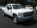 2011 Summit White Chevrolet Silverado 2500HD Extended Cab 4x4  photo #7