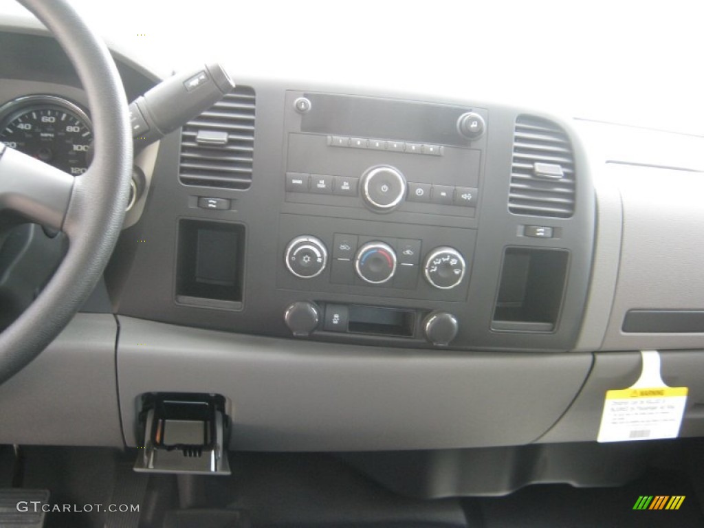 2011 Silverado 2500HD Extended Cab 4x4 - Summit White / Light Titanium/Dark Titanium photo #9