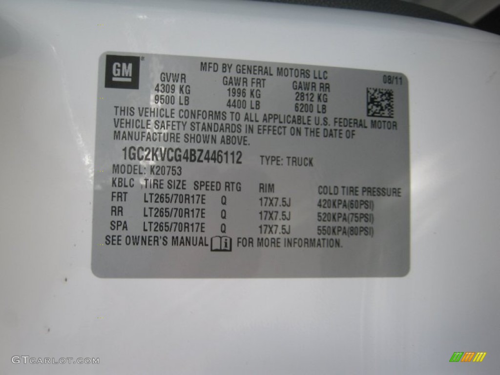 2011 Silverado 2500HD Extended Cab 4x4 - Summit White / Light Titanium/Dark Titanium photo #26