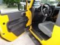 2009 Detonator Yellow Jeep Wrangler X 4x4  photo #4