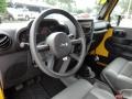 2009 Detonator Yellow Jeep Wrangler X 4x4  photo #7