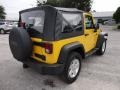 2009 Detonator Yellow Jeep Wrangler X 4x4  photo #9