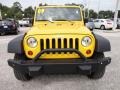 2009 Detonator Yellow Jeep Wrangler X 4x4  photo #15