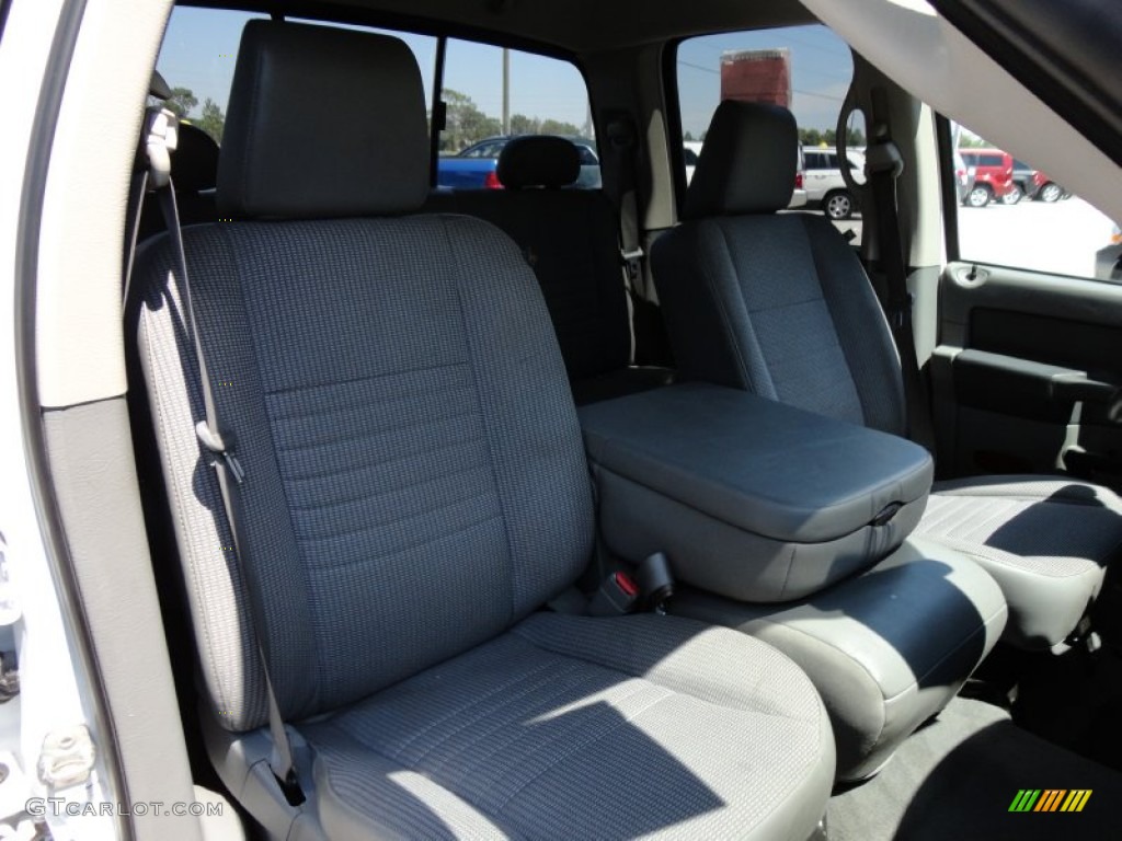 Medium Slate Gray Interior 2008 Dodge Ram 1500 Big Horn Edition Quad Cab Photo #53985281