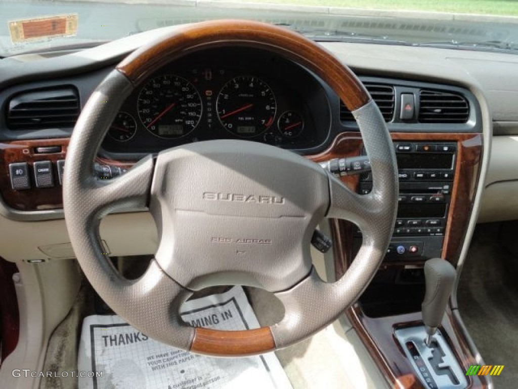 2004 Subaru Outback 3.0 L.L.Bean Edition Wagon Steering Wheel Photos