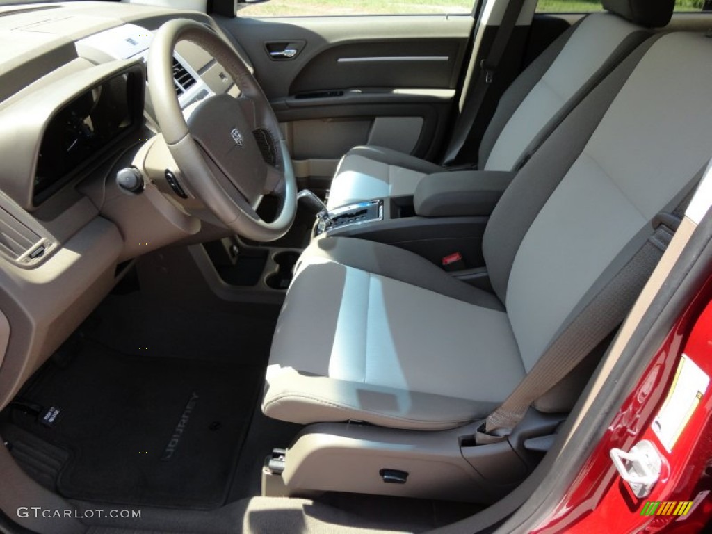Pastel Pebble Beige Interior 2009 Dodge Journey SXT Photo #53985647