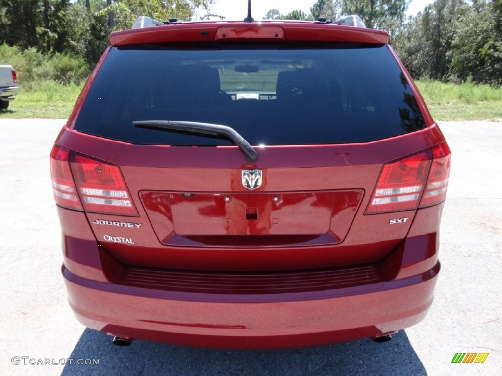 Inferno Red Crystal Pearl 2009 Dodge Journey SXT Exterior Photo #53985689