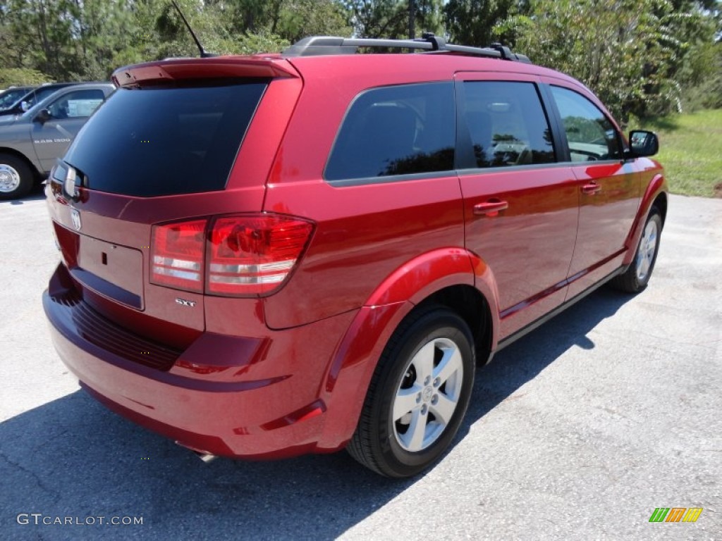 Inferno Red Crystal Pearl 2009 Dodge Journey SXT Exterior Photo #53985695